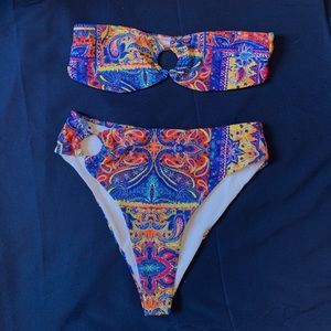 Shein high waisted bathing suit